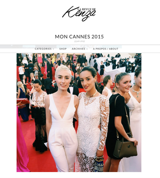 La Revue de Kenza Mon Cannes 2015